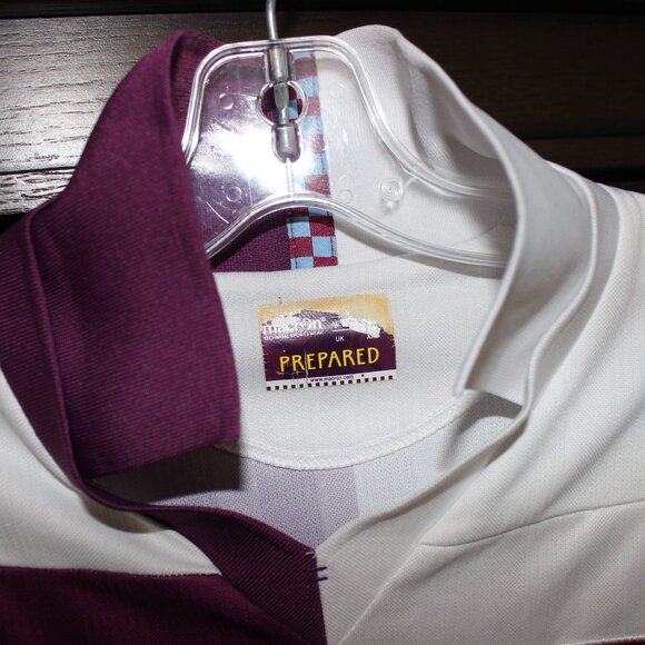 near mint no sponsor ASTON VILLA 2013-14 home + away shirts Macron soccer jersey - Picture 11 of 11